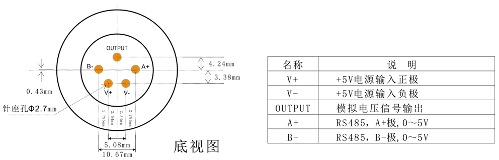 深國(guó)安智能氣體傳感器模組RS485輸出針腳定義.jpg