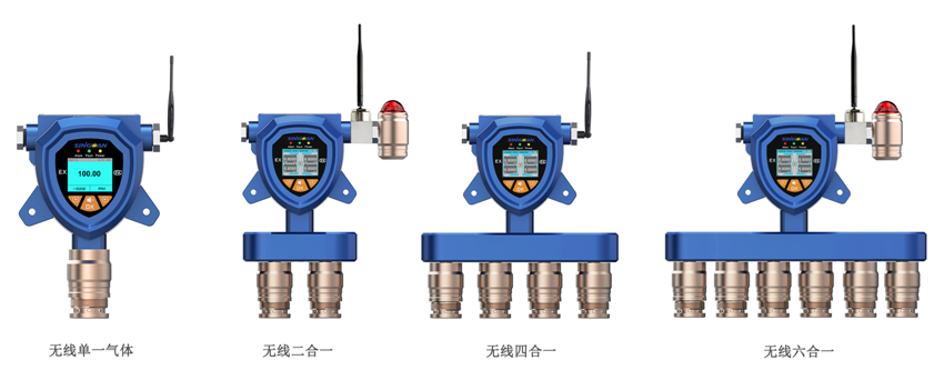 無線復合型氨基二甲烷氣體檢測儀