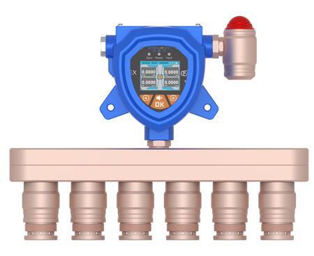 六合一固定式正丙醇氣體濃度檢測儀